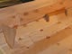 seat supports close up